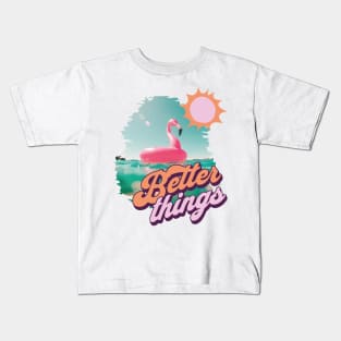 Aespa better things to do with my time | Morcaworks Kids T-Shirt